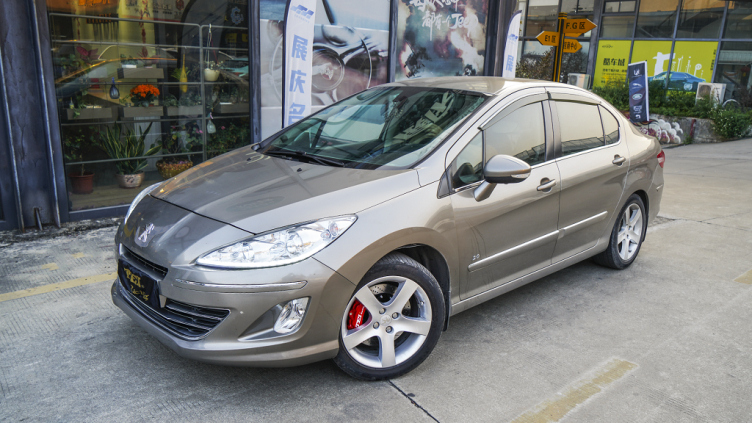 标致408升级刹车改装作业分享,tei racing p40ns刹车卡钳套件