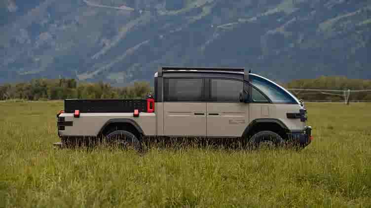 德州电动车初创公司canoo发布全新电动皮卡美国斗牛犬