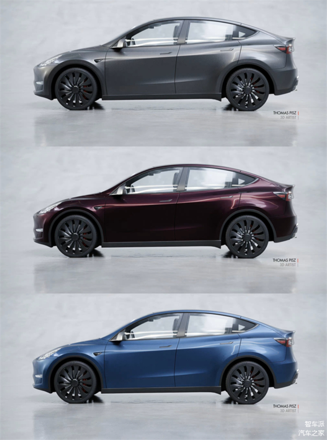 特斯拉车型将新增3种车身颜色