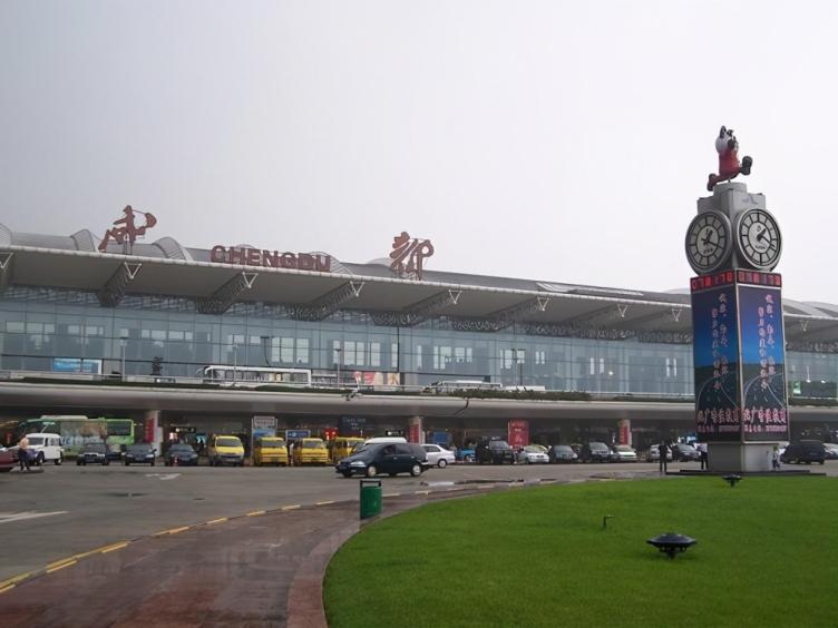四川成都双流机场照片图片