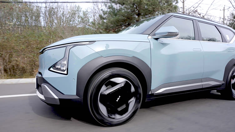 试驾起亚ev5密云水库边的纯电智享之旅