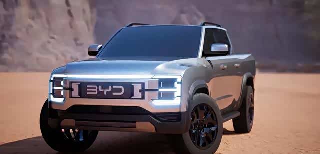 比亚迪"超级皮卡"开始路试,配纯电 插混双动力,气场不输猛禽_车家号_