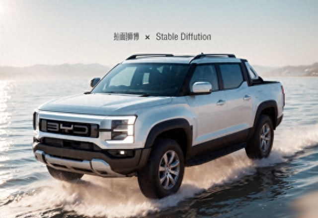 比亚迪皮卡曝光大logo硬派越野设计这能抢长城炮市场
