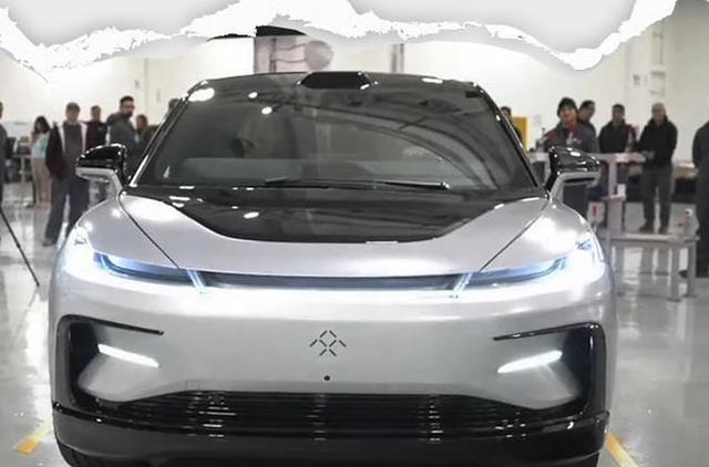 ff91futurist實車亮相4座頭等艙1050馬力電機3月底量產