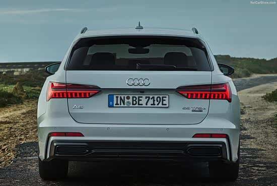 后排空间只够坐最低油耗19升奥迪a6旅行车插混版官图发布