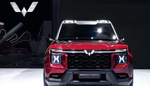 实拍五菱银标首款概念车宏光侠成都车展全球首发