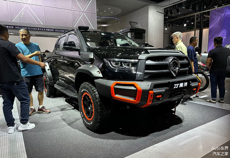 2023成都车展长城炮黑弹版上市了售价2588万元
