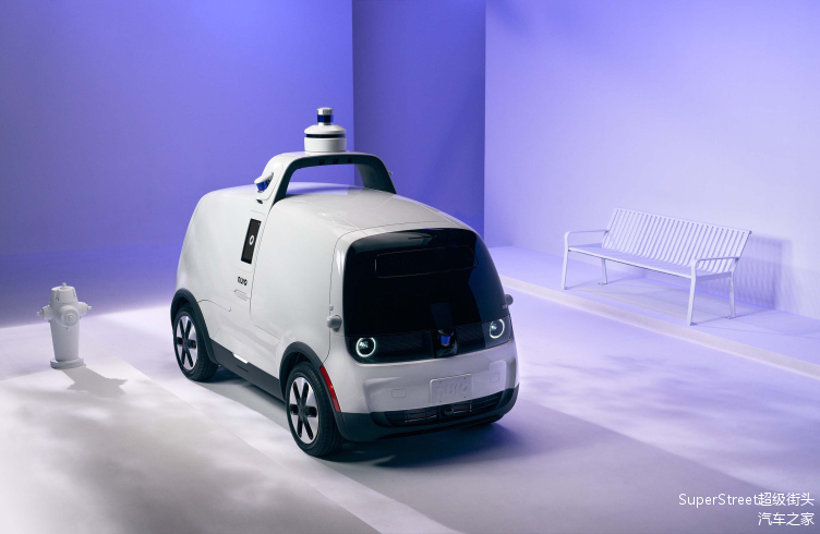 比亚迪与Nuro联合研发设计的第三代纯电动无人驾驶配送车