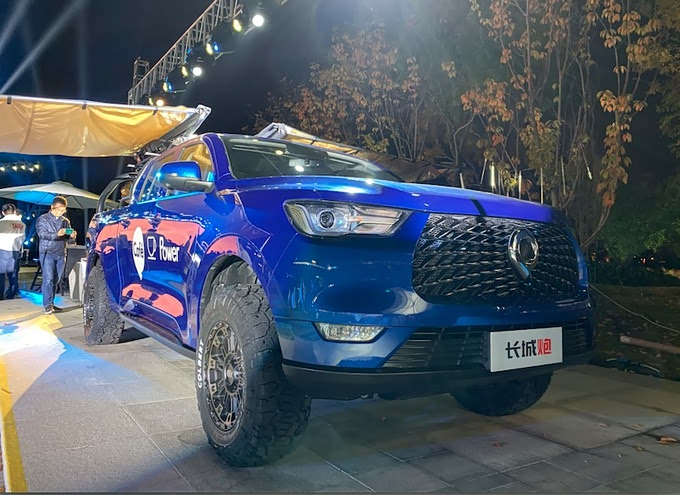 长城炮商用皮卡上市,9.78—12.88万元,现场惊现商用皮卡改装版