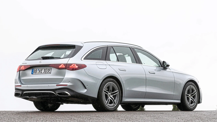 姿态相当优雅,全新奔驰e级旅行版实车图发布_车家号_发现车生活_汽车