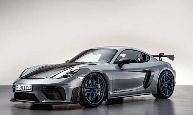 保时捷718caymangt4rs通过国6b,4.0lh6动力,售价157.8万元