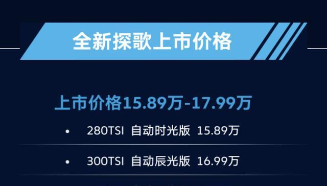 15萬級合資suv最終戰全新探歌對比途嶽誰更懂年輕人