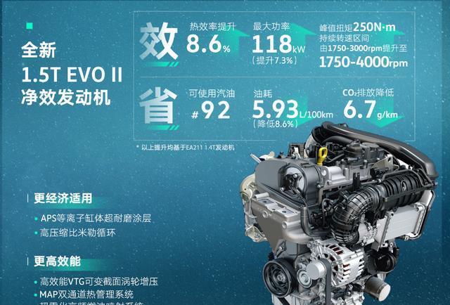 5tevoii净效发动机,在数据方面相比老款的ea2111