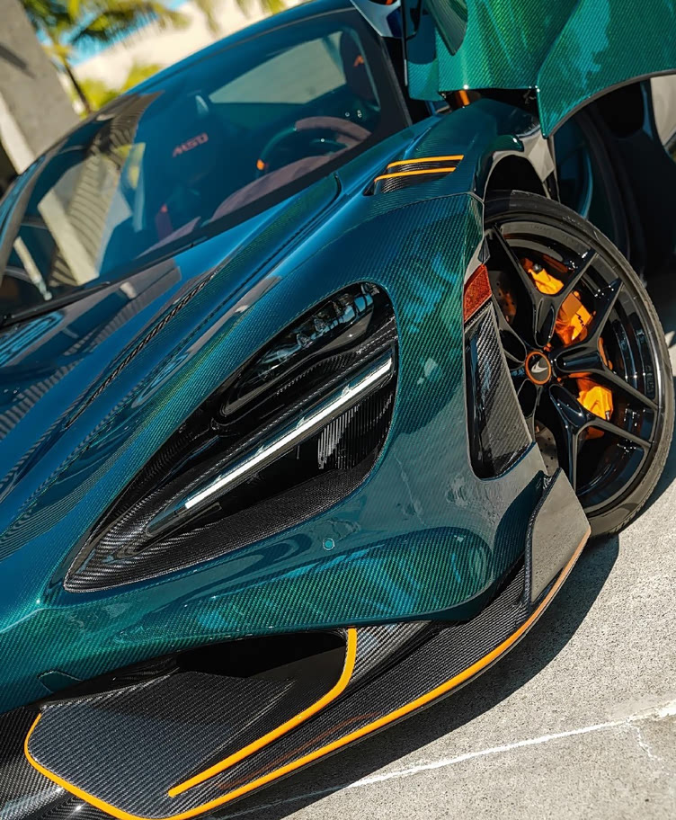绿色纯碳怪兽 迈凯伦765lt mso 超级定制版 气场真强_车家号_发现车