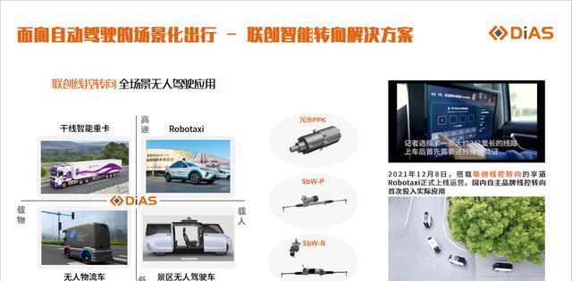 聯創汽車電子的線控轉向為全場景無人駕駛