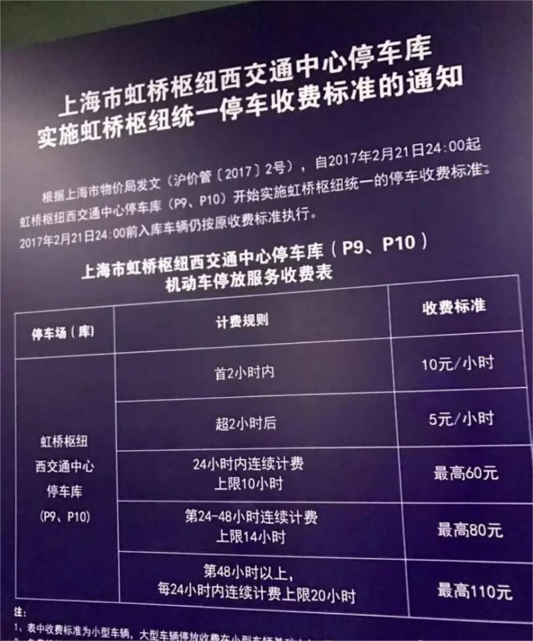 虹橋機場停車場收費標準2023虹橋機場怎麼停車便宜