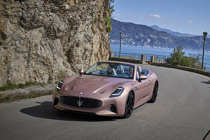 这款敞篷跑车竟然是电动车我不信