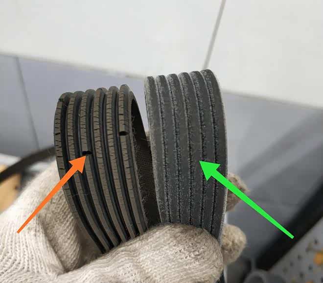 因为此车的瓦片已经受损,所以决定进行全面替换.