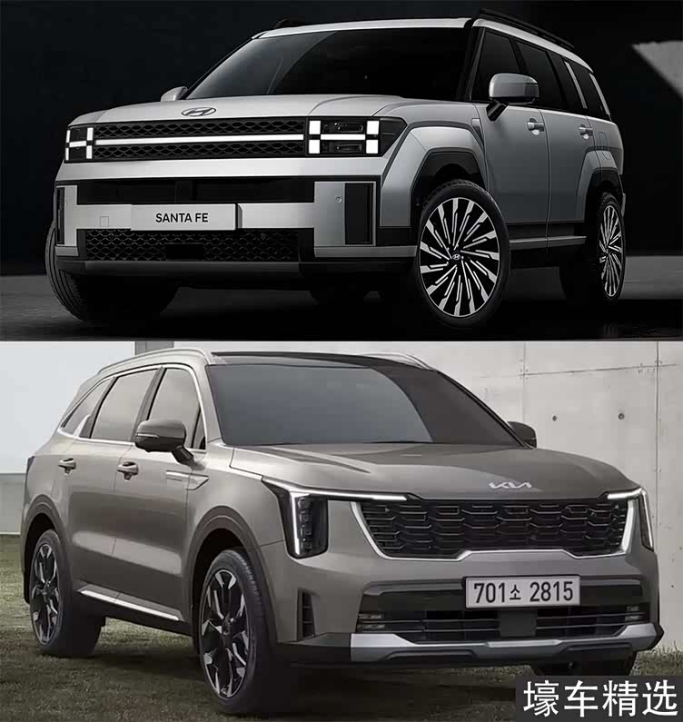 起亚索兰托vs现代圣达菲suv销量之争