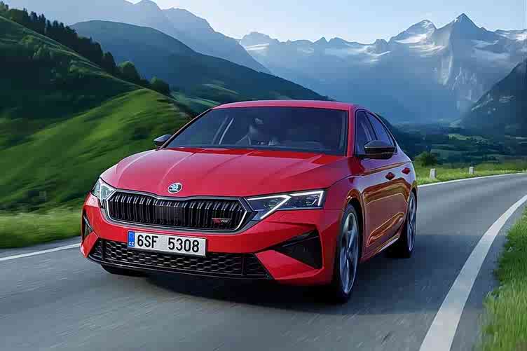 小改款斯柯达octavia正式登场