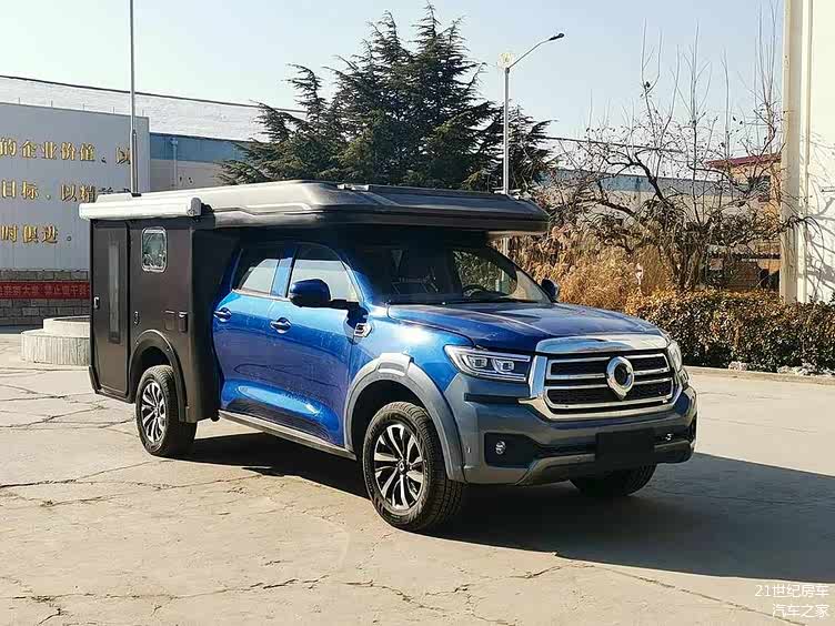 览众长城炮升顶房车