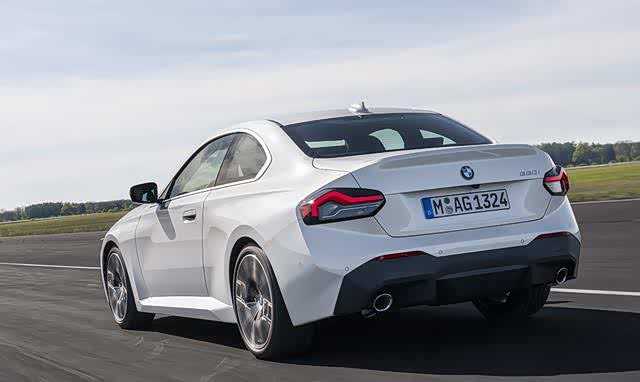 未来将追加四驱版230ixdrive和后驱版m240i.