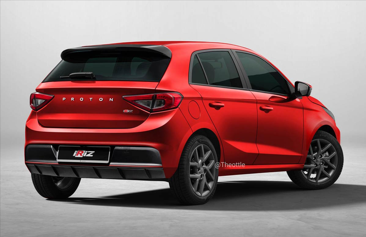 宝腾iriz假想图:新一代b-segment掀背车?