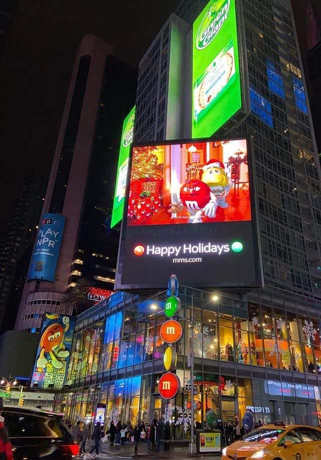 全球热门的跨年倒数地美国纽约时代广场