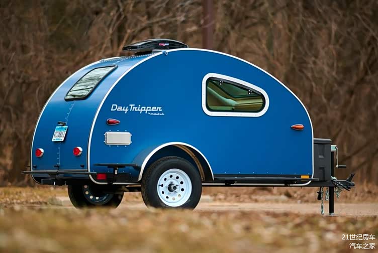 车重400kg车长不到4米vistabule推出超小型拖挂房车