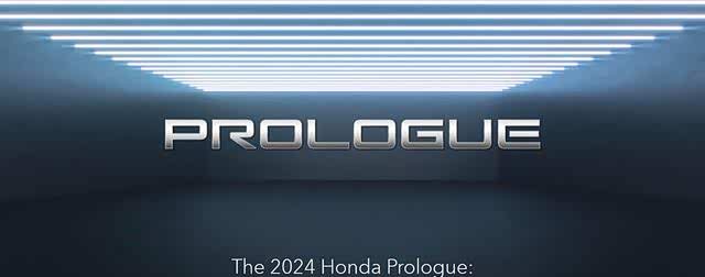 全新本田prologue造型曝光与gm合作研发首款电动suv