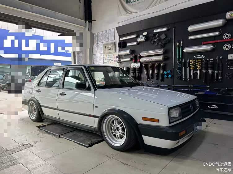 方块盒子#大众捷达改装airbft气囊减震