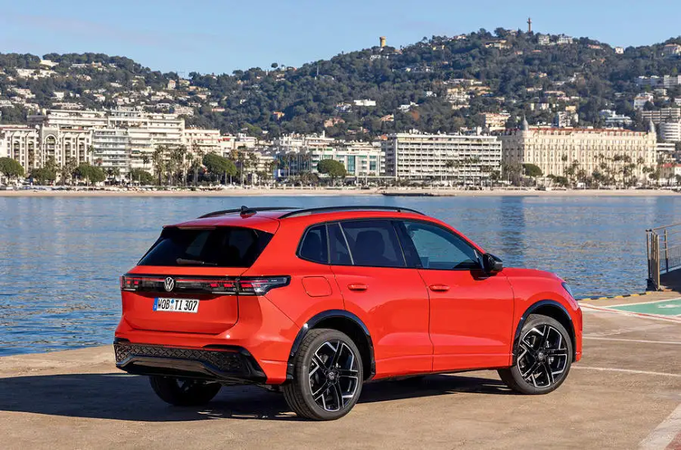 更加突出运动属性全新大众途观rline实车图发布