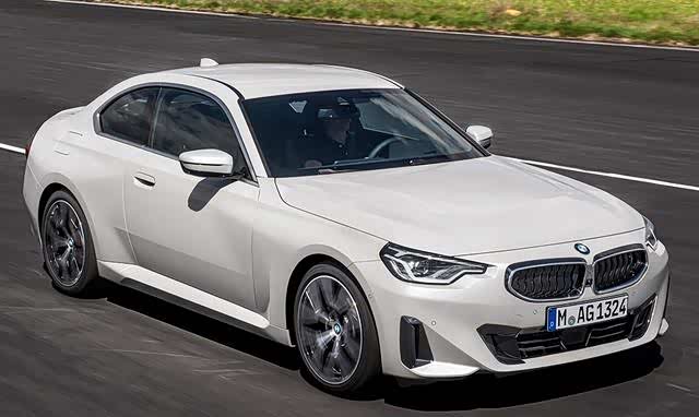 新一代宝马2系coup首发亮相海外开价25万起