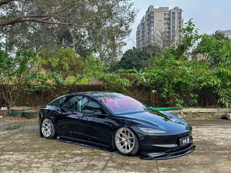 特斯拉model3改装airbft空气悬挂案例_车家号_发现车生活_汽车之家