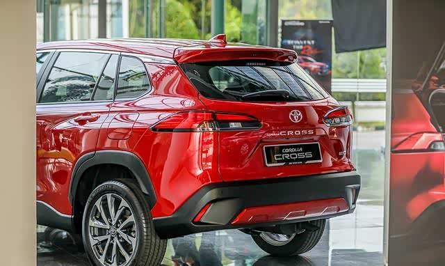 丰田正式推出全新suv多功能运动车丰田卡罗拉cross