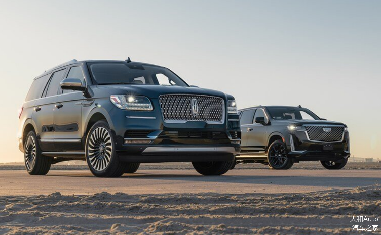 林肯品牌有三台suv和一台轿车,其产品线阵容不如凯迪拉克强大.