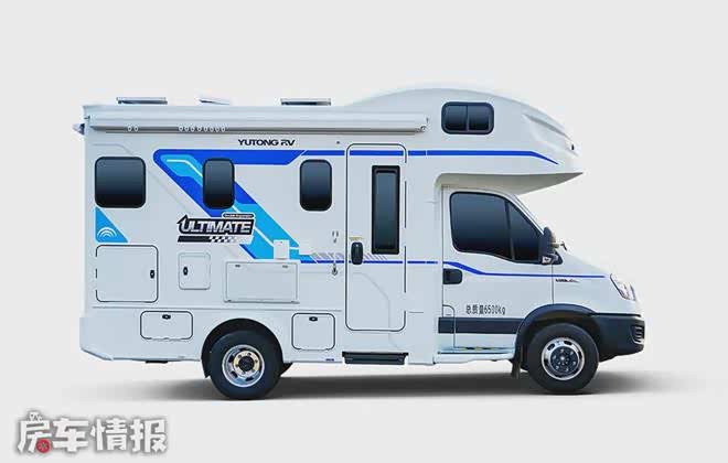 宇通推出的两室一厅房车空间大配置高一家人长期睡车里没问题