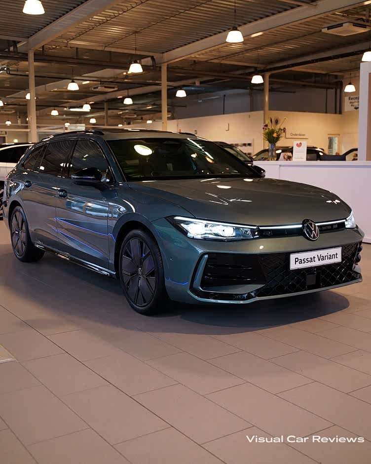 全新大众passat旅行版 硬朗和运动的风格 车内空间宽敞