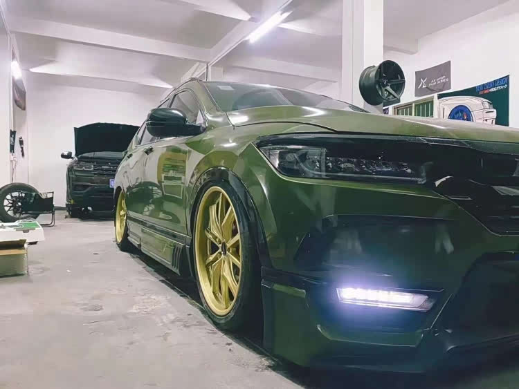 不务正业本田皓影改装airbft气动避震案例