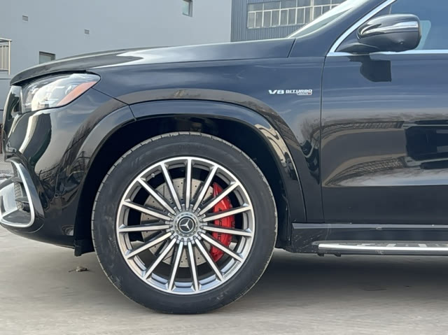 加版-现车手续手续全随车发2024款加版奔驰gls(参数|询价)63 黑车黑内