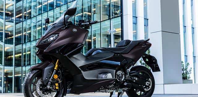 2024款雅马哈tmax正式上市,新增熔岩棕配色!