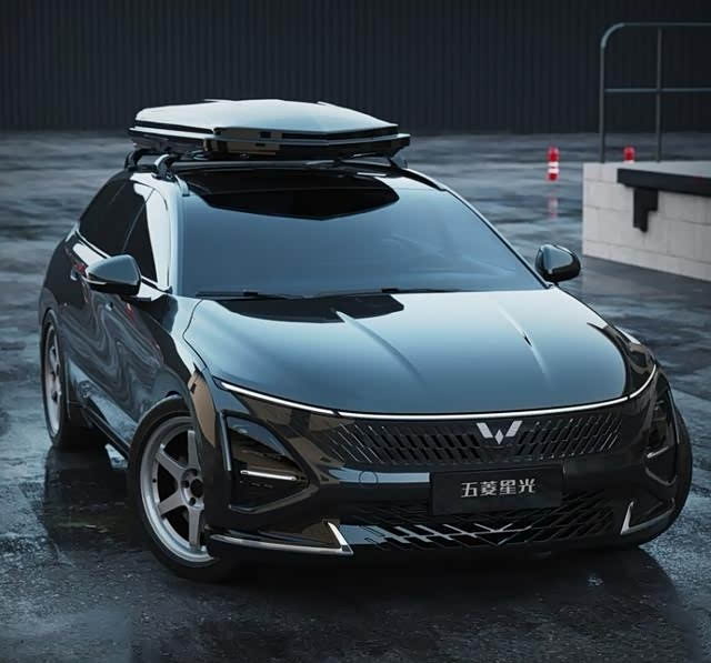 哇好帅还有点期待五菱星光旅行车新能源与旅行的完美结合