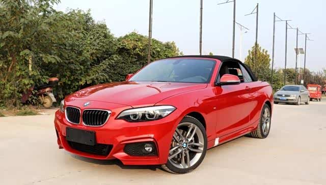 宝马最便宜的一款纯进口敞篷跑车,好看还不贵