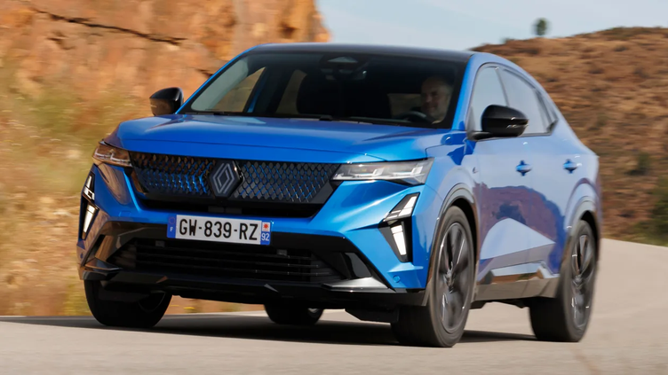 法国旗舰级轿跑suv,雷诺rafale实车图发布