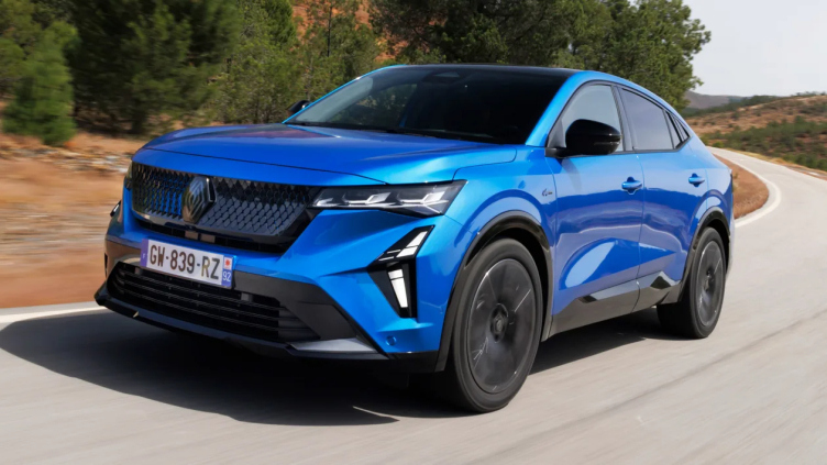 法国旗舰级轿跑suv,雷诺rafale实车图发布