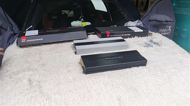 佛山汽车音响改装/长安uni-t汽车音响升级美国骇客st-6x dsp功放