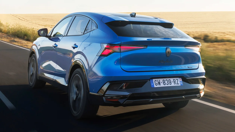 法国旗舰级轿跑suv,雷诺rafale实车图发布