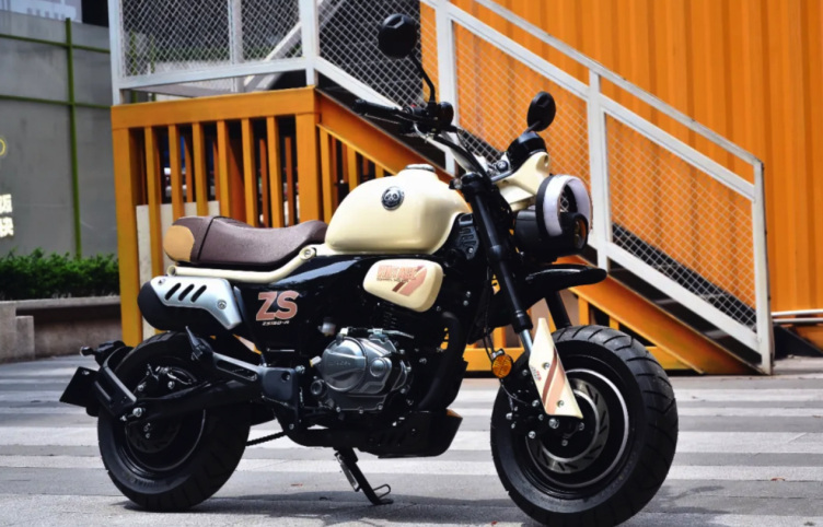 小熊系列车型是宗申专门针对个性化摩托车市场而开发的mini车款