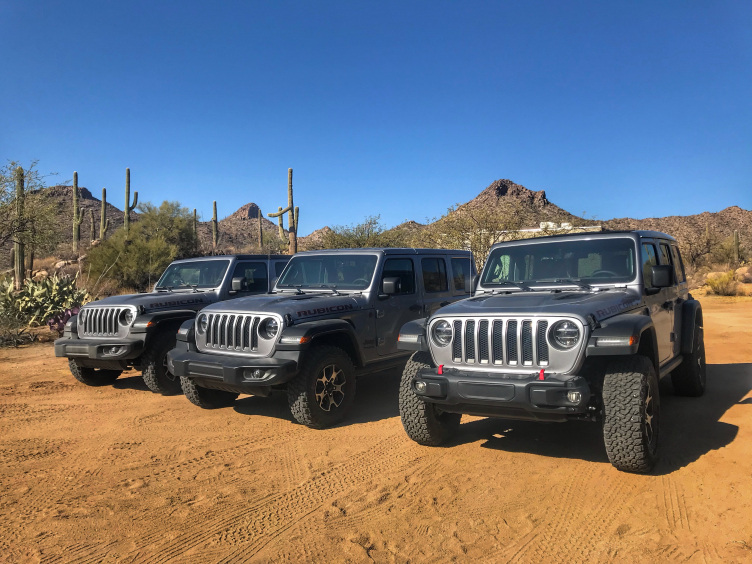 2017年12月美国亚利桑那州试驾Jeep新一代牧马人