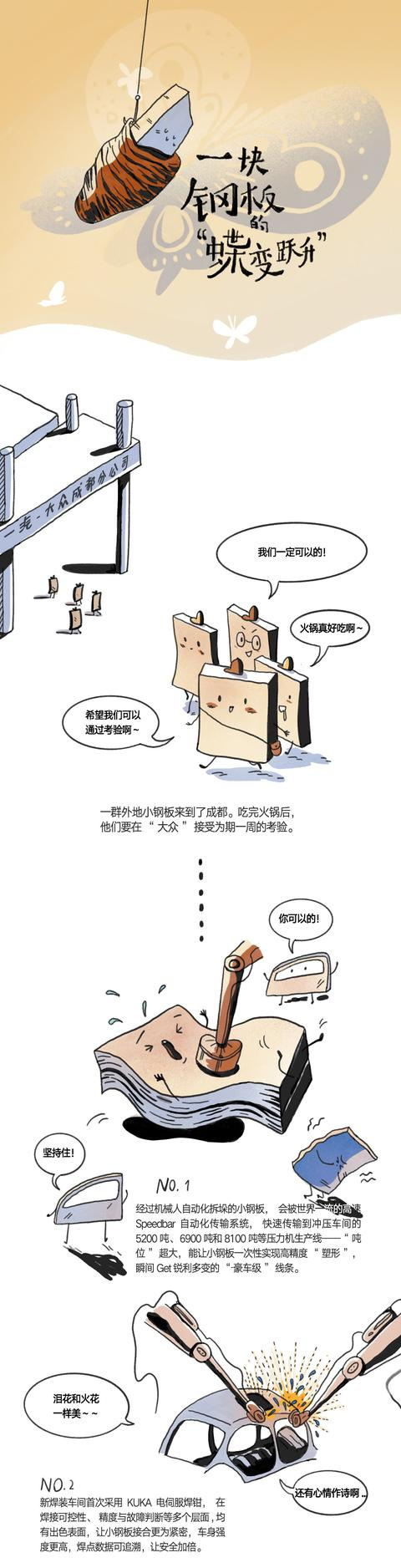 从一块钢板的蝶变跃升看看一汽大众的工艺水准